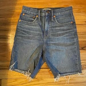 Madewell Jean shorts